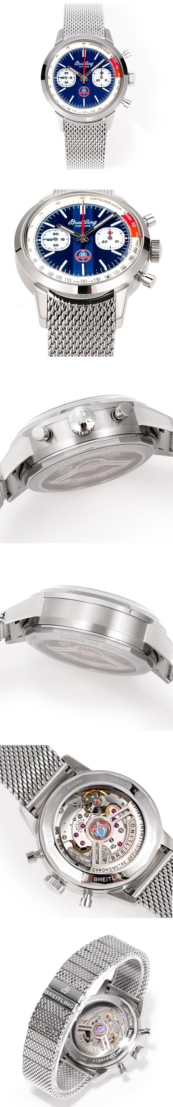 【BLS工場】ブライトリングコピー AB01763A1C1X1 トップタイム B01 シェルビーコブラ クロノグラフ 41 新作掲載